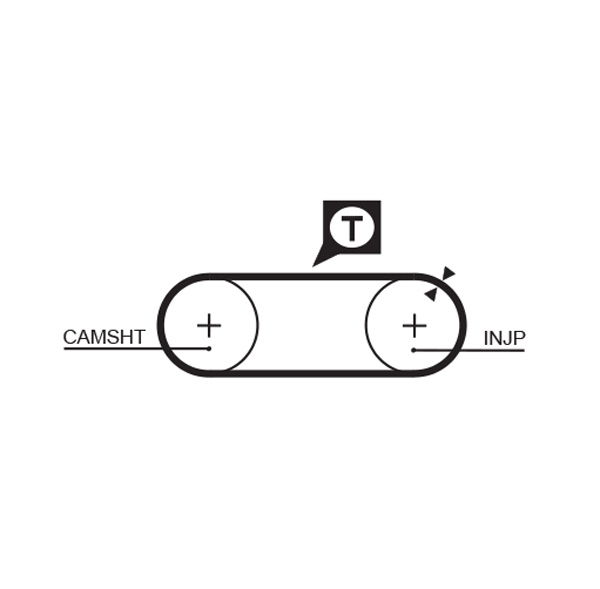 Courroie crantée PowerGrip®