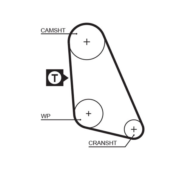 Courroie crantée PowerGrip®