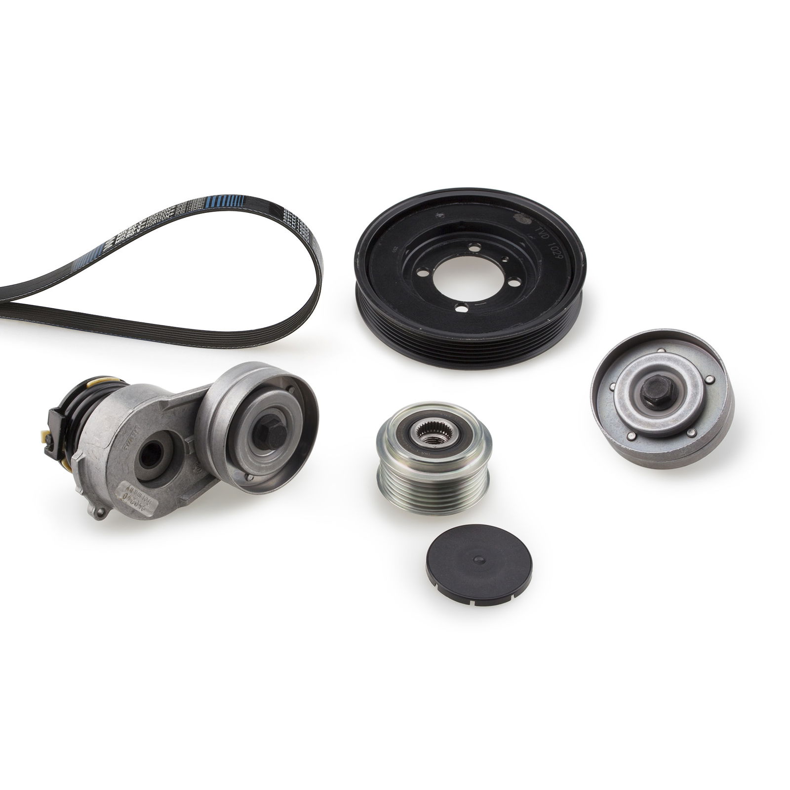 Jeu de courroies trapézoïdales à nervures Micro-V® Kit