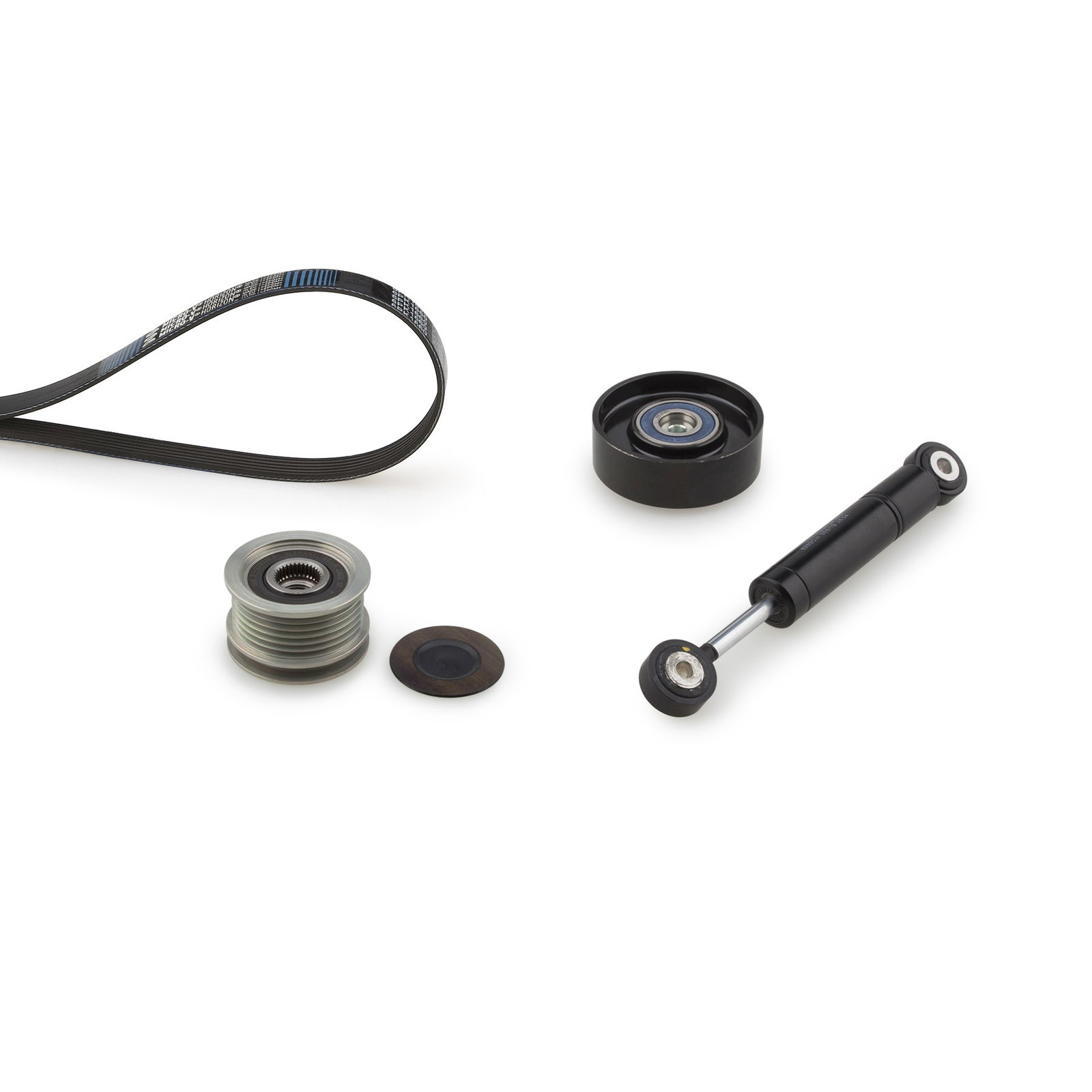 Jeu de courroies trapézoïdales à nervures Micro-V® Kit