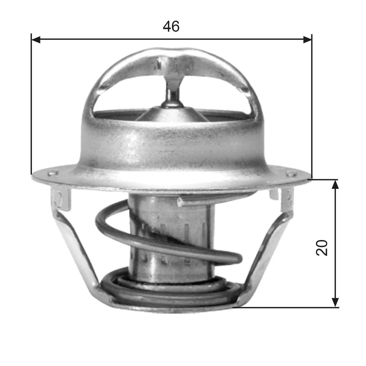 Thermostat d'eau