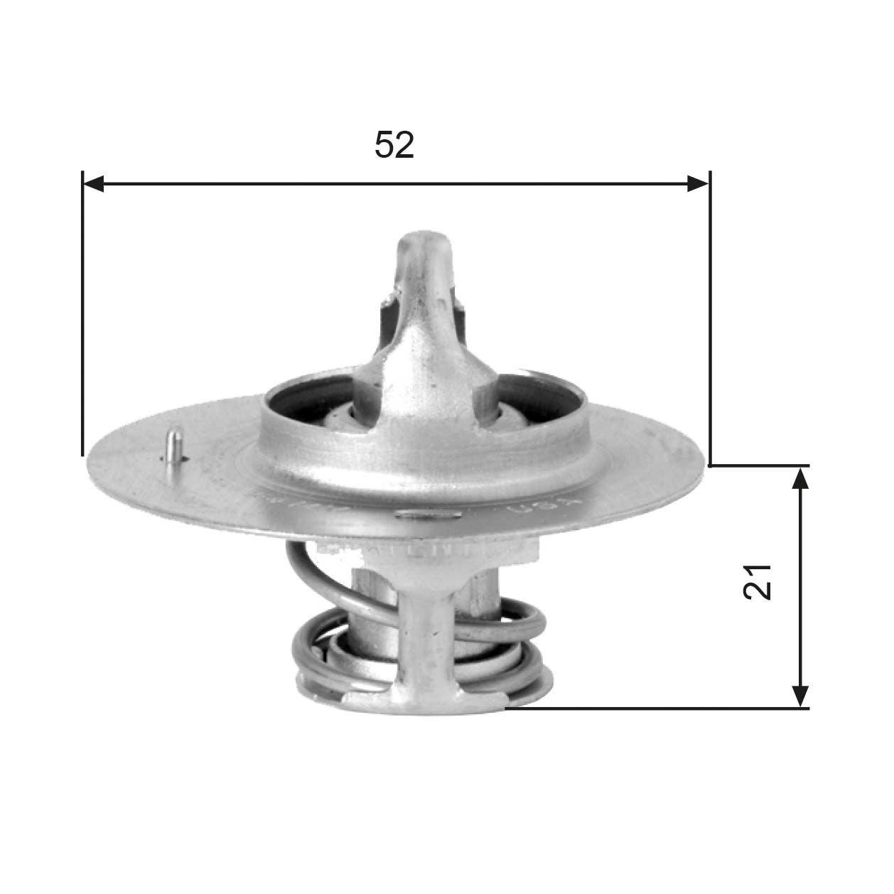 Thermostat, liqiuide de refroidissement