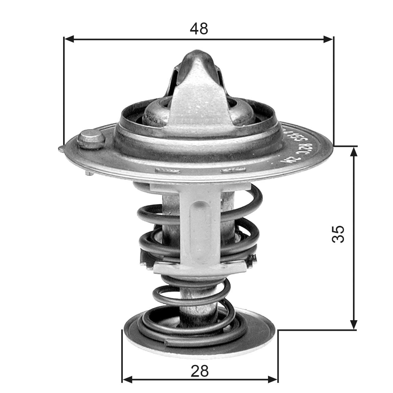 Thermostat d'eau