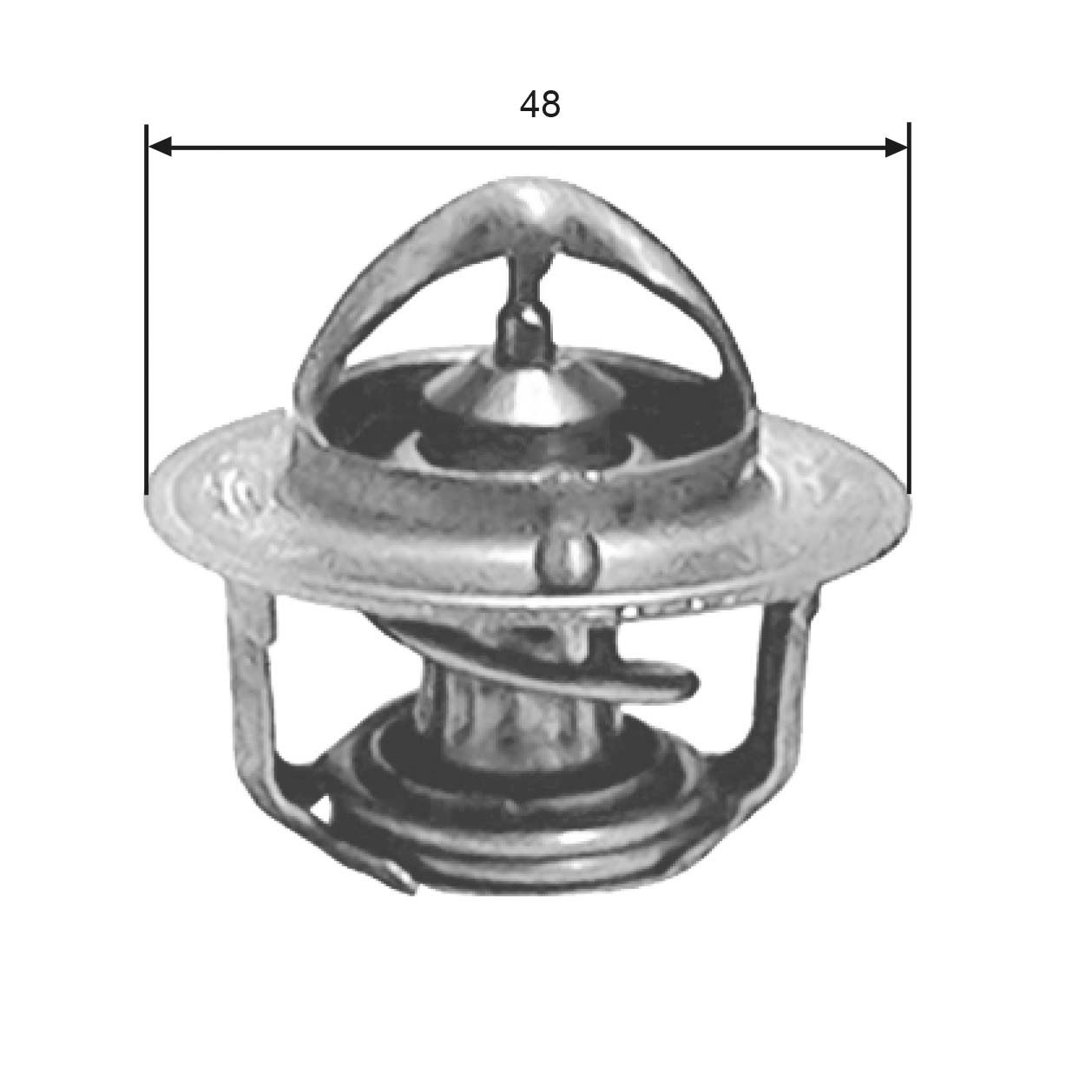 Thermostat, liqiuide de refroidissement