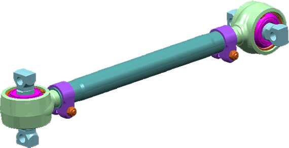 Bras de liaison, suspension de roue