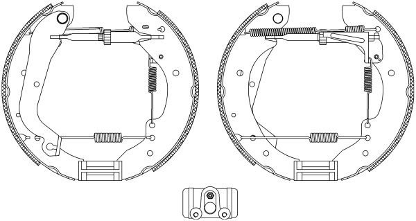 Jeu de mâchoires de frein Shoe Kit Pro