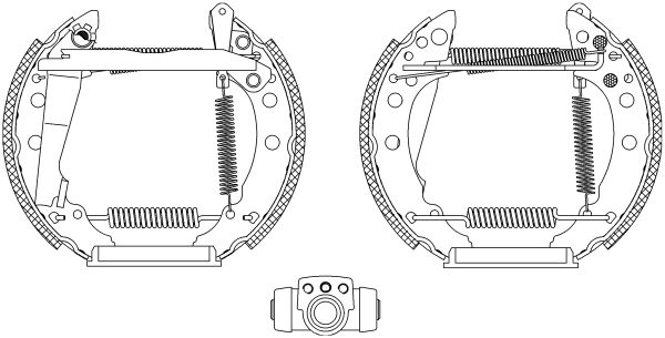 Jeu de mâchoires de frein Shoe Kit Pro