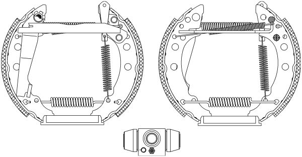 Jeu de mâchoires de frein Shoe Kit Pro