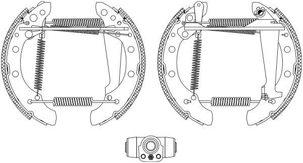Jeu de mâchoires de frein Shoe Kit Pro