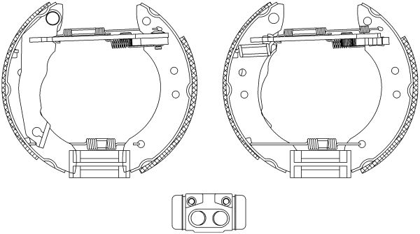 Jeu de mâchoires de frein Shoe Kit Pro