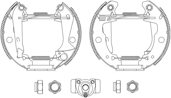 Jeu de mâchoires de frein Shoe Kit Pro
