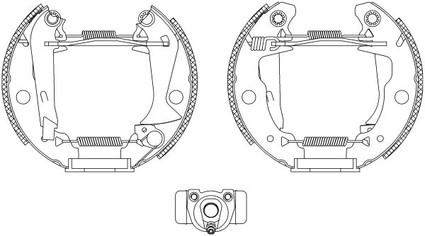Jeu de mâchoires de frein Shoe Kit Pro