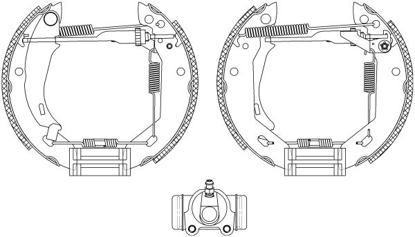 Jeu de mâchoires de frein Shoe Kit Pro