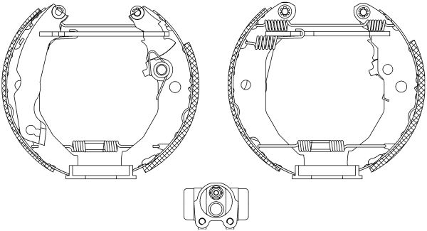 Jeu de mâchoires de frein Shoe Kit Pro