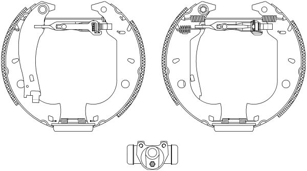 Jeu de mâchoires de frein Shoe Kit Pro