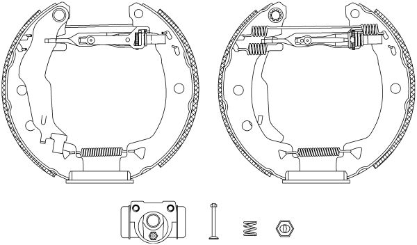 Jeu de mâchoires de frein Shoe Kit Pro