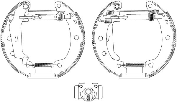 Jeu de mâchoires de frein Shoe Kit Pro