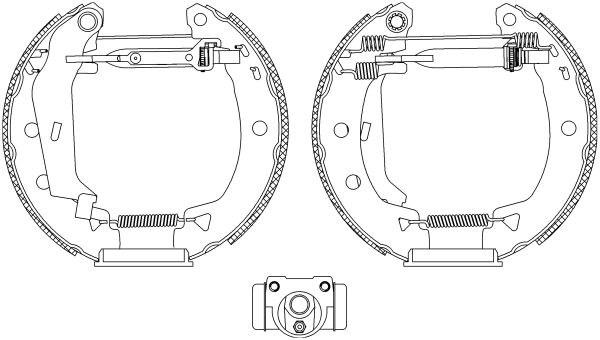 Jeu de mâchoires de frein Shoe Kit Pro