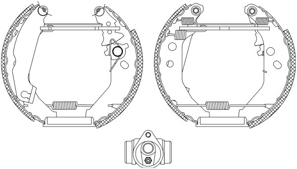 Jeu de mâchoires de frein Shoe Kit Pro