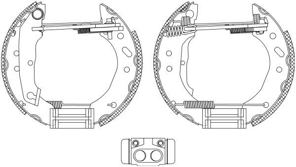 Jeu de mâchoires de frein Shoe Kit Pro