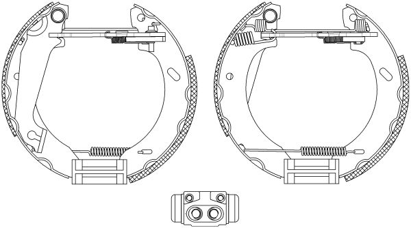 Jeu de mâchoires de frein Shoe Kit Pro