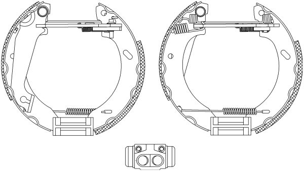 Jeu de mâchoires de frein Shoe Kit Pro