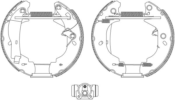 Jeu de mâchoires de frein Shoe Kit Pro