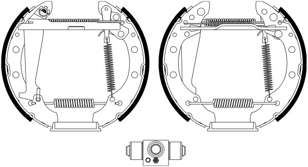 Jeu de mâchoires de frein Shoe Kit Pro