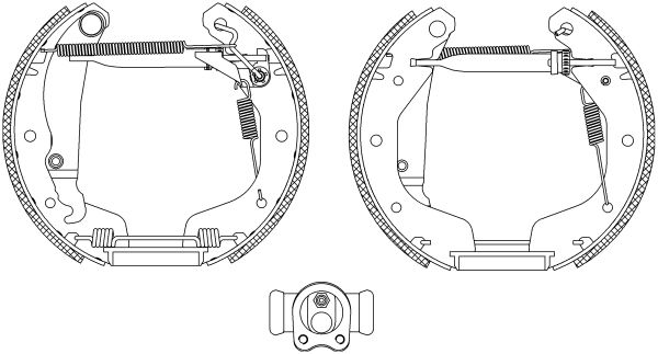 Jeu de mâchoires de frein Shoe Kit Pro