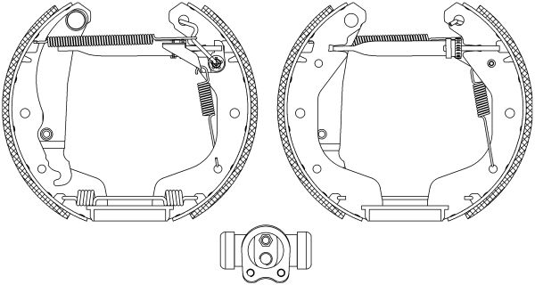 Jeu de mâchoires de frein Shoe Kit Pro