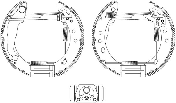 Jeu de mâchoires de frein Shoe Kit Pro