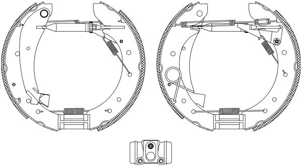 Jeu de mâchoires de frein Shoe Kit Pro