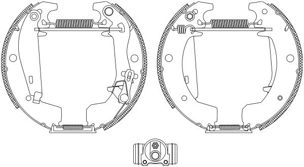 Jeu de mâchoires de frein Shoe Kit Pro