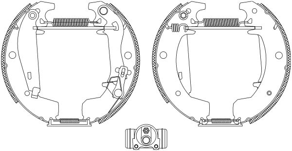 Jeu de mâchoires de frein Shoe Kit Pro