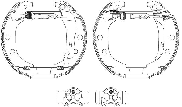 Jeu de mâchoires de frein Shoe Kit Pro