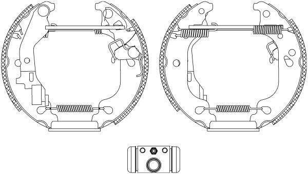 Jeu de mâchoires de frein Shoe Kit Pro