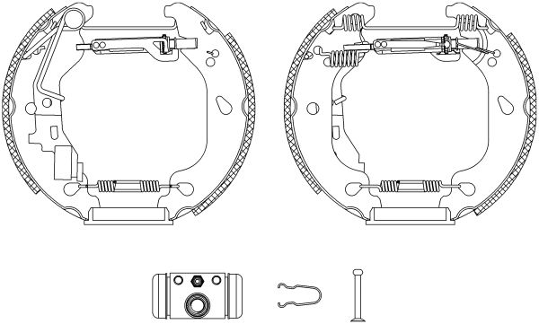 Jeu de mâchoires de frein Shoe Kit Pro