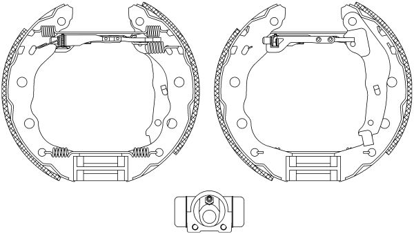 Jeu de mâchoires de frein Shoe Kit Pro