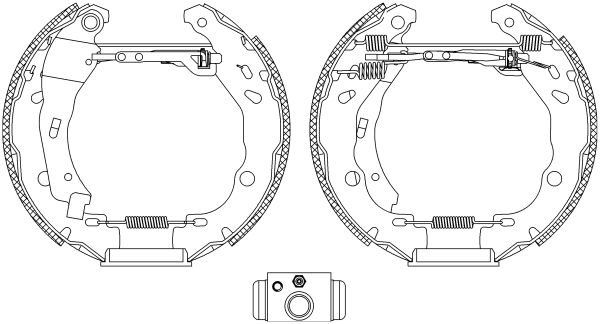 Jeu de mâchoires de frein Shoe Kit Pro