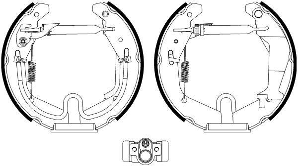 Jeu de mâchoires de frein Shoe Kit Pro