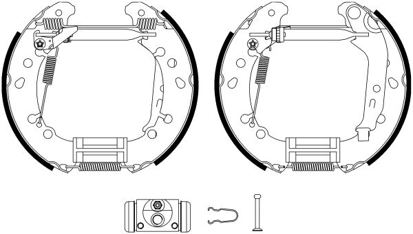 Jeu de mâchoires de frein Shoe Kit Pro