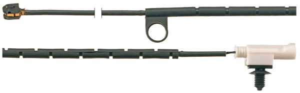 Contact d'avertissement, usure des plaquettes de frein