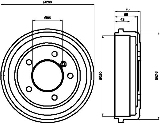 Tambour de frein