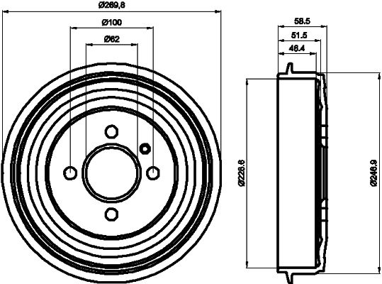 Tambour de frein