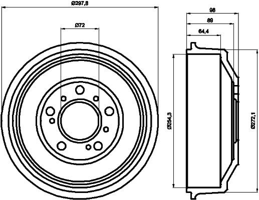 Tambour de frein