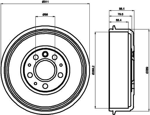 Tambour de frein