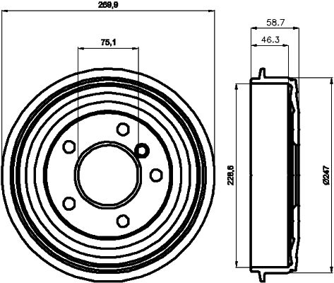 Tambour de frein