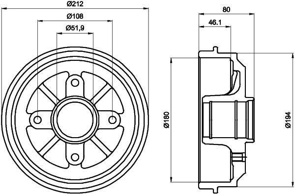 Tambour de frein