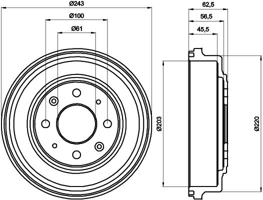 Tambour de frein