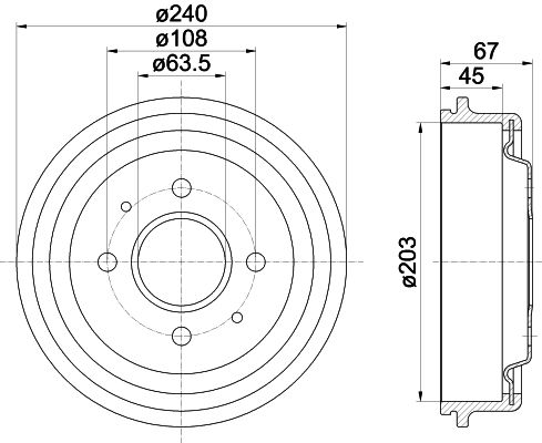 Tambour de frein